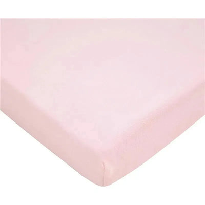 American Baby - Natural Organic Cotton Value Jersey Knit Fitted, Pink Image 1