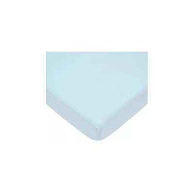 American Baby Value Jersey Jersey Bassinet Sheet, Blue Image 1