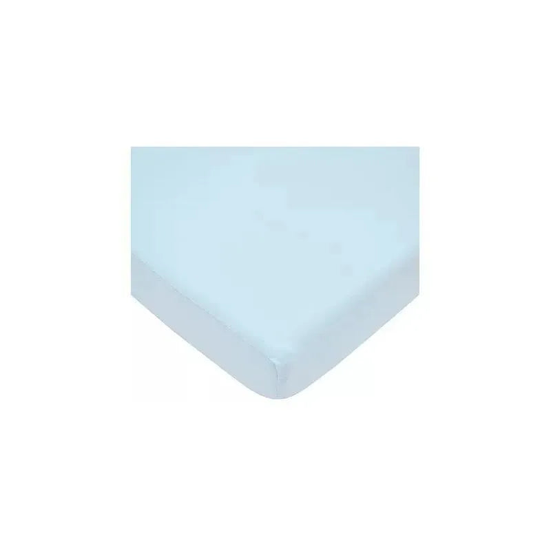 American Baby Value Jersey Jersey Bassinet Sheet, Blue Image 1