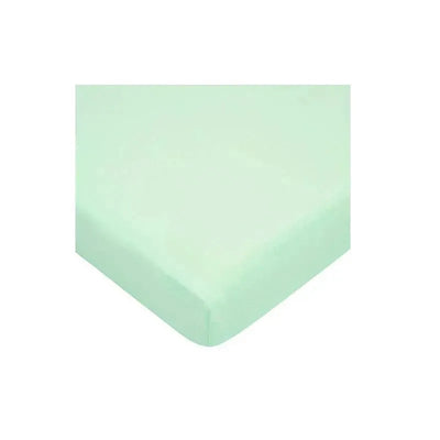 American Baby Value Jersey Portable/Mini Crib Sheet, Mint Image 1
