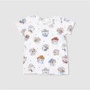 Angel Dear Baby Boy Cowdogs Short Sleeve Loungewear Set Image 3