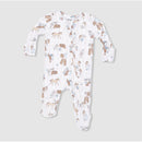 Angel Dear Baby Cowboy Nursery 2 Way Zipper Footie Image 2