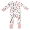 Angel Dear - Baby Girl Future Cowgirl 2 Way Zipper Romper Image 2