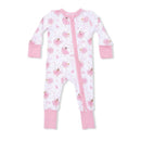 Angel Dear Baby Girl Ribbon Ballerinas Convertible Romper  Image 3