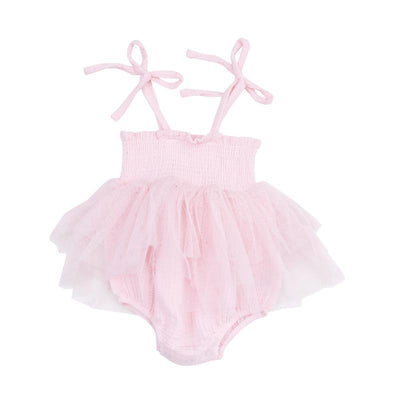 Angel Dear - Baby Girl Solid Muslin Ballerina Tutu Bubble Image 1
