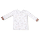 Angel Dear - Baby Neutral Pups Long Sleeve Loungewear Set Image 2