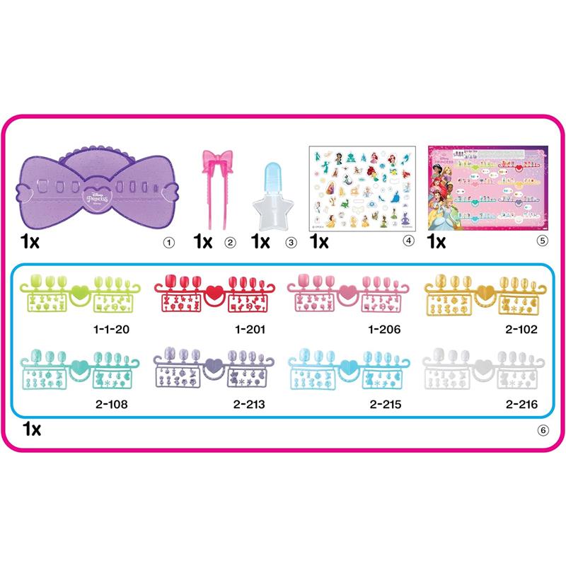 Aquabeads - Nail Studio, Disney Princess Image 6