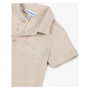 Armani Baby - Boys Short Sleeve Polo Print Pocket Oak Image 3