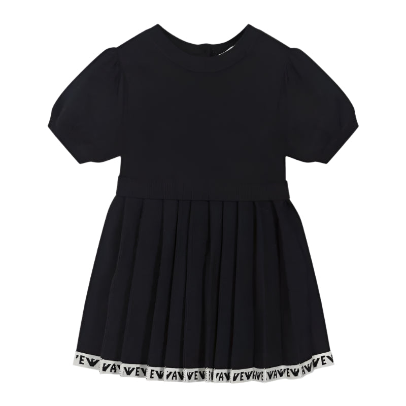Armani - Baby Girl Dress Set, Navy Image 1