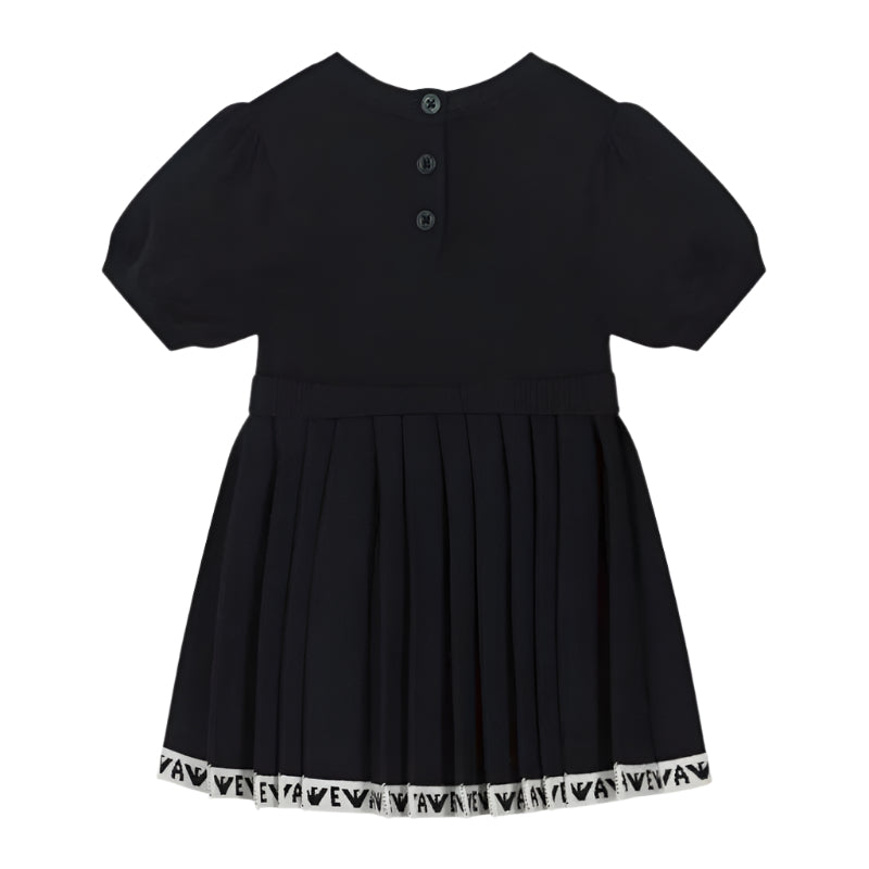 Armani - Baby Girl Dress Set, Navy Image 2