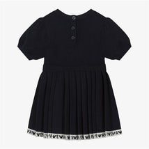 Armani - Baby Girl Dress Set, Navy Image 2