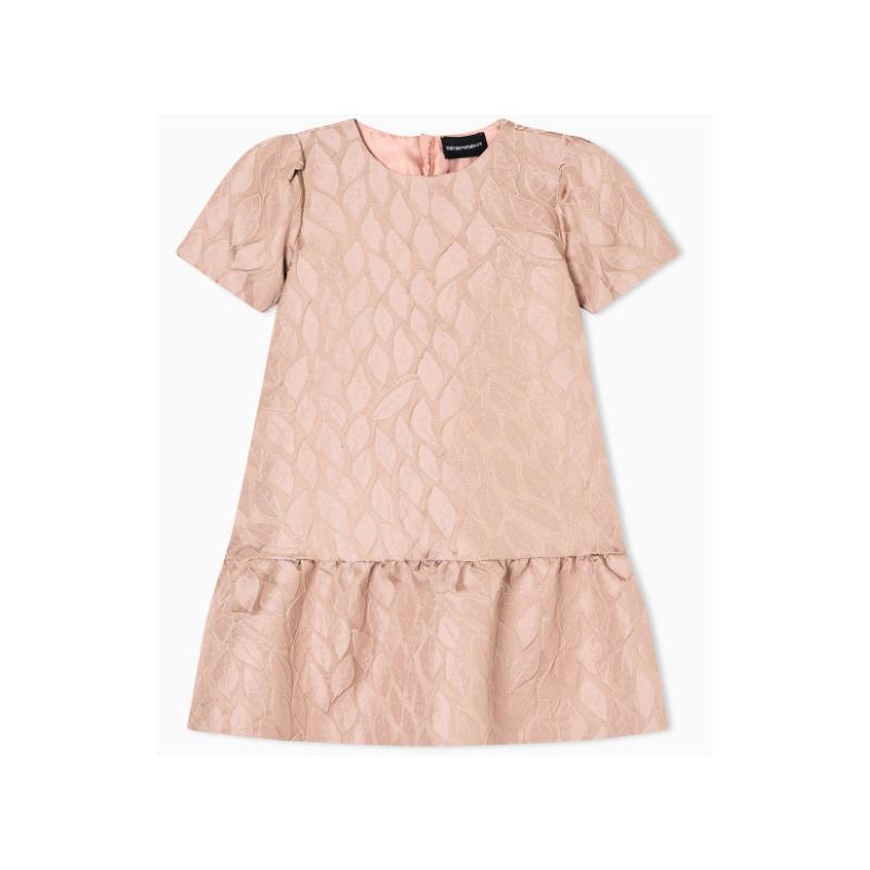 Armani Baby - Girl Printed Dress With Frill Pink Image 1