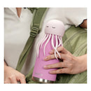 Asobu Stainless Steel Bottle Silicone Head Jelly Fish, Pink Image 2