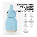 Asobu - Stainless Steel Bottle Silicone Head Mini Elephant Image 4