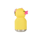 Asobu - Stainless Steel Bottle Silicone Head Mini Yellow Duck Image 3