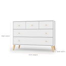 Austin 5-Drawer Nursery Dresser
