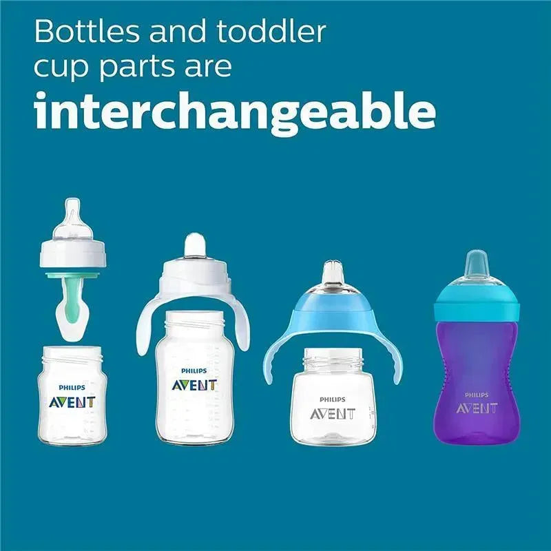 Avent - 1Pk Anti-Colic Baby Bottle With Airfree Vent, 9Oz, Clear Image 8