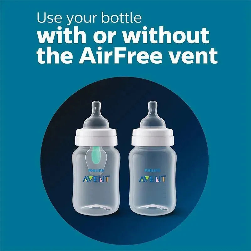 Avent - 1Pk Anti-Colic Baby Bottle With Airfree Vent, 9Oz, Clear Image 9