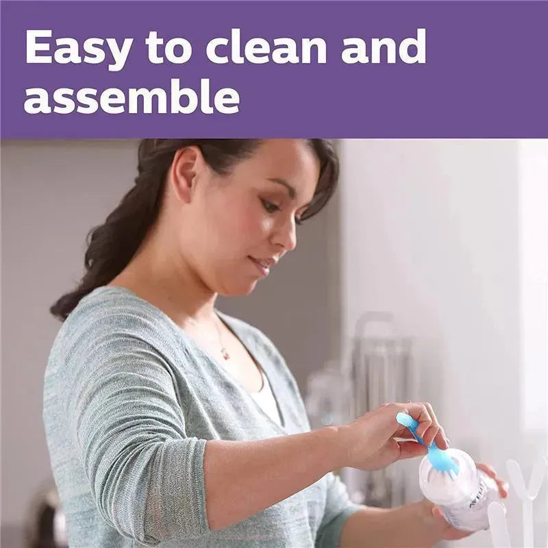Avent - 1Pk Glass Natural Baby Bottle With Natural Response Nipple, 8Oz Image 9