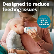 Avent - 2Pk Anti-Colic Baby Bottle With Airfree Vent, 9Oz, Clear Image 2