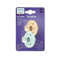 Avent Soothie Pacifier - Light Yellow & Pastel Cyan - 2 Pack Image 2