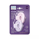 Avent 2Pk Soothie Pacifier Fresh Lilac & Pastel Pink Image 2