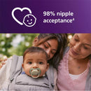 Avent 2Pk Ultra Air Pacifier 6-18M, Leopard Print/Tropical Mix Image 3