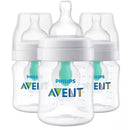 Avent - 3Pk Anti-Colic Bottle With Airfree Vent, 4Oz, Clear Image 1