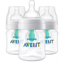 Avent - 3Pk Anti-Colic Bottle With Airfree Vent, 4Oz, Clear Image 1