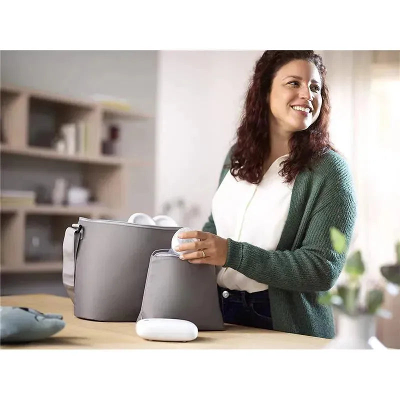 Avent - Electric Double Breast Pump, White with Travel Bag Image 8
