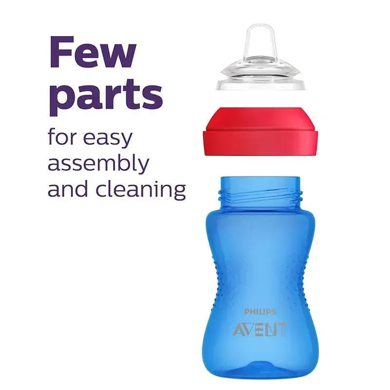 Avent - 2Pk My Grippy Spout Cup, Pink/Purple, 10Oz Image 9