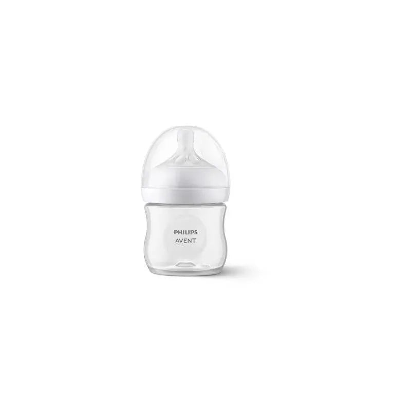 Avent - 1Pk Natural Baby Bottle With Natural Response Nipple, Clear, 4Oz Image 4