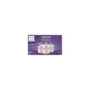 Avent - 3Pk Natural Baby Bottle With Natural Response Nipple, Pink, 4Oz Image 3
