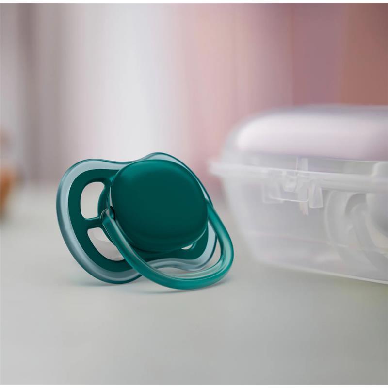 Avent - Ultra Air Pacifier Blue & Green, 6/18M Image 5