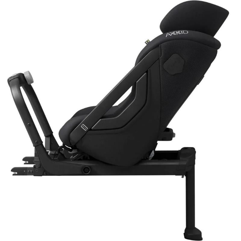 Axkid ONE 3 Extended Rear-Facing Car Seat, Coastal Storm Black Image 2