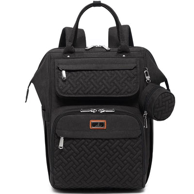 BabbleRoo - Diaper Bag Backpack Black Image 1