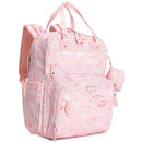 BabbleRoo - Diaper Bag Backpack, Pink Birdy Image 1