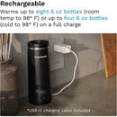 Baby Brezza Super Fast Portable Bottle Warmer, Black
