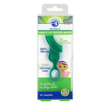 Baby Buddy - Babys 1St Toothbrush With Case, Green Image 2