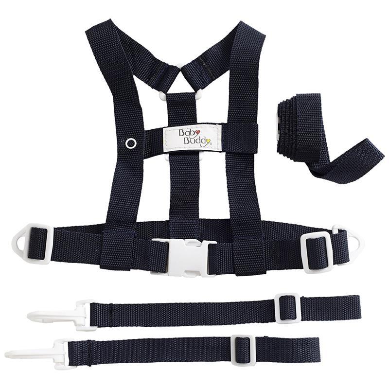 Baby Buddy - Deluxe Security Harness, Black Image 1