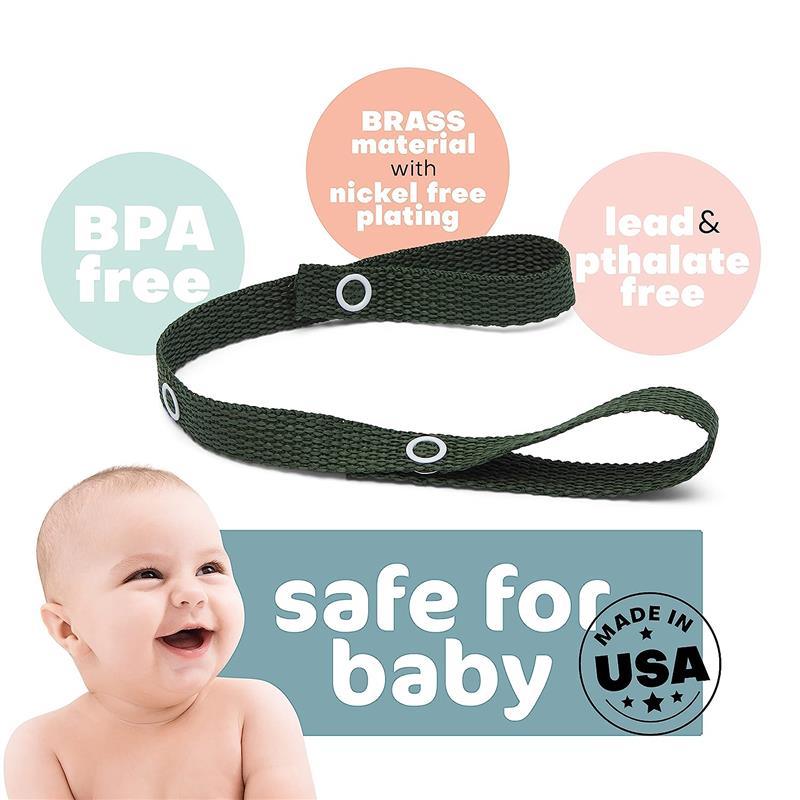 Baby Buddy - Secure A Toy Tether, Black/White Image 4