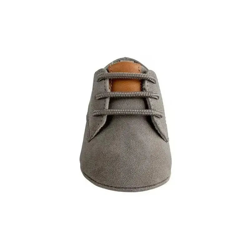 Baby Deer - Baby Boy Distressed Denim Sneaker, Grey Image 3