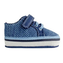 Baby Deer - Baby Boy Blue Variegated Mesh Sneaker Image 3