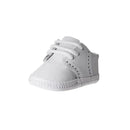 Baby Deer Crib Shoe Leather Saddle Oxford, White Image 1