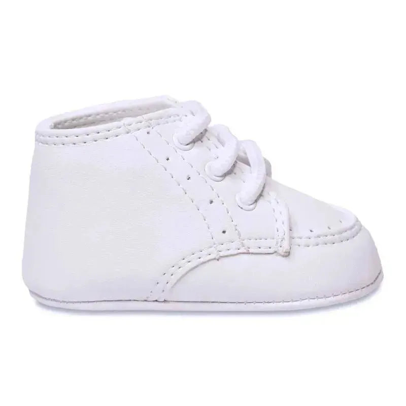 Baby Deer - Kent Infant Classic Crib Shoes, White Image 4