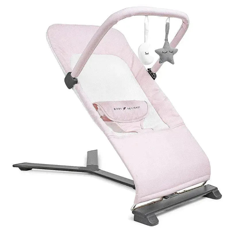 Baby Delight - Alpine Deluxe Portable Bouncer, Peony Pink Image 1