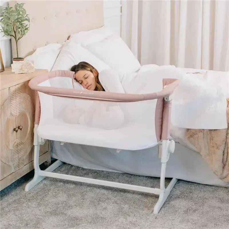Baby Delight - Beside Me Dreamer Bassinet, 6-Position Height Adjustment, Organic Rose Image 4