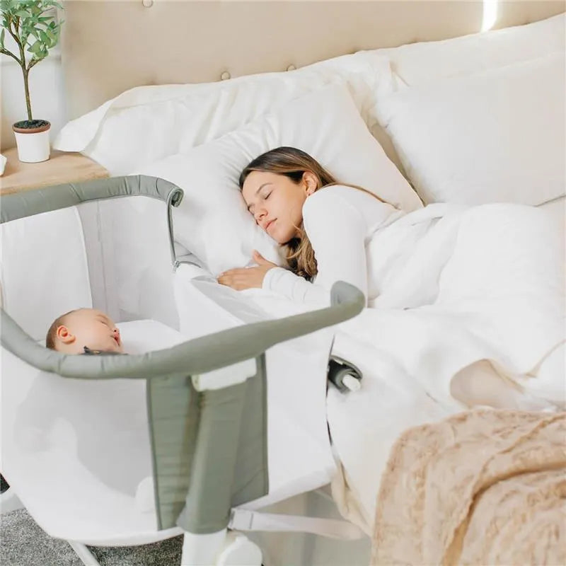 Baby Delight - Beside Me Dreamer Bassinet, 6-Position Height Adjustment, Organic Sage Image 7