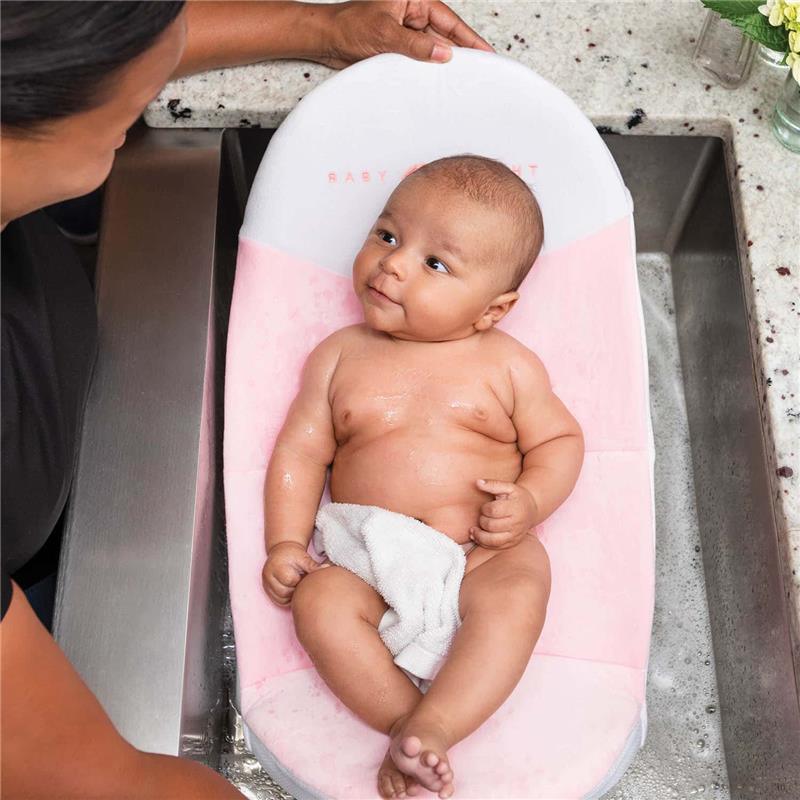Baby Delight Cushy Nest Cloud - Premium Infant Bather Pink.