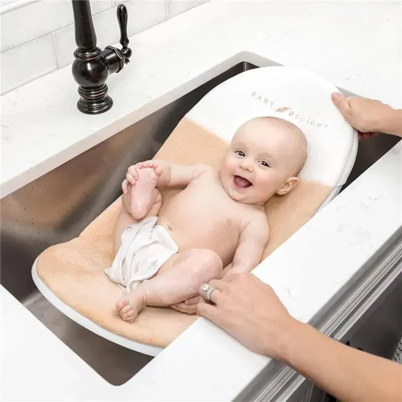 Baby Delight - Cushy Nest Cloud Premium Organic Infant Bather, Organic Oat Image 6